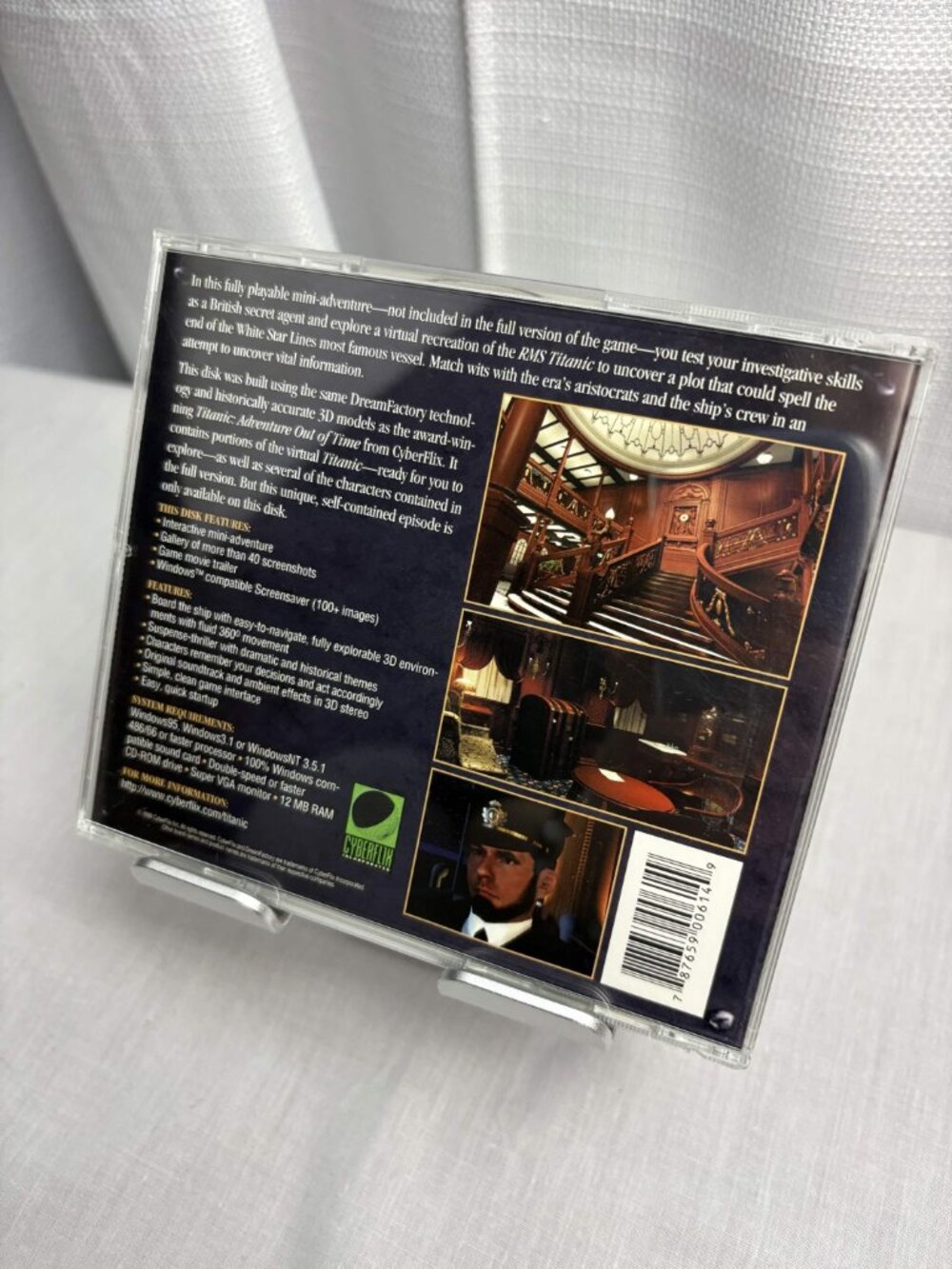 Titanic: The Lost Mission Windows 95 Interactive Demo Disc With Screensavers - Picture 5 of 5